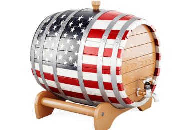 US wine drinkers consumed more imported bulk wine than ever before (Photo: ©alexlmx2022, stock.adobe.com)