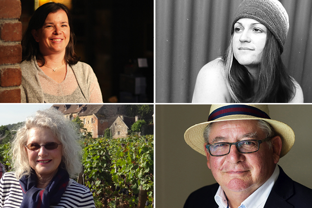 Liz Wheadon, Polly Hammond, Bob Campbell MW, Dr Wendy Parr