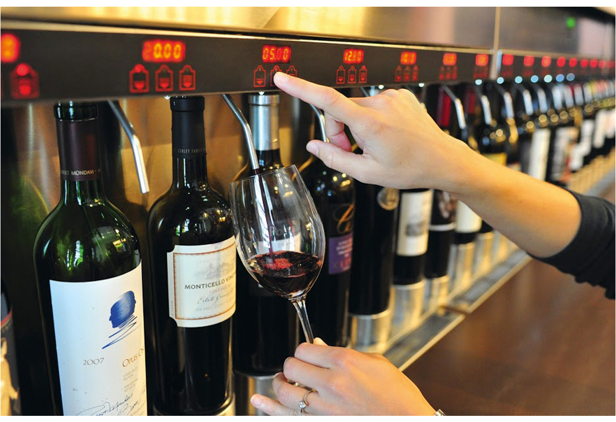 Wine on tap