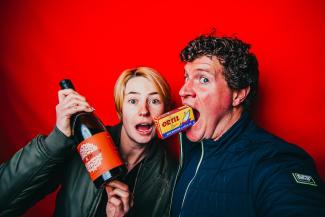 Brendan and Laura Carter, founders of Wine for the People