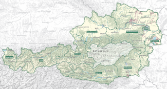Map of Austrian vineyards (https://www.austrianvineyards.com)