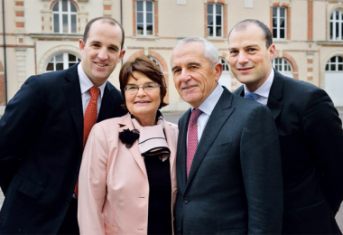 Florent, Evelyne, Christophe and Lionel Roques-Boizel / Credits: Boizel