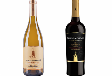 Mondavi Buttery and Bourbon-flavoured wines