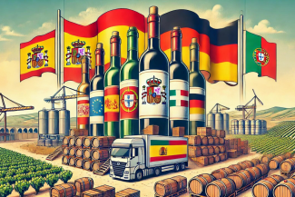 Spanish bulk wine is turning up in other countries (Photo: AI generated DALL-E)