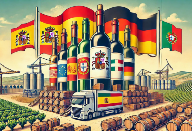 Spanish bulk wine is turning up in other countries (Photo: AI generated DALL-E)