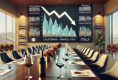 Small harvest in California, France and Italy (Photo: AI generated, DALL_E)