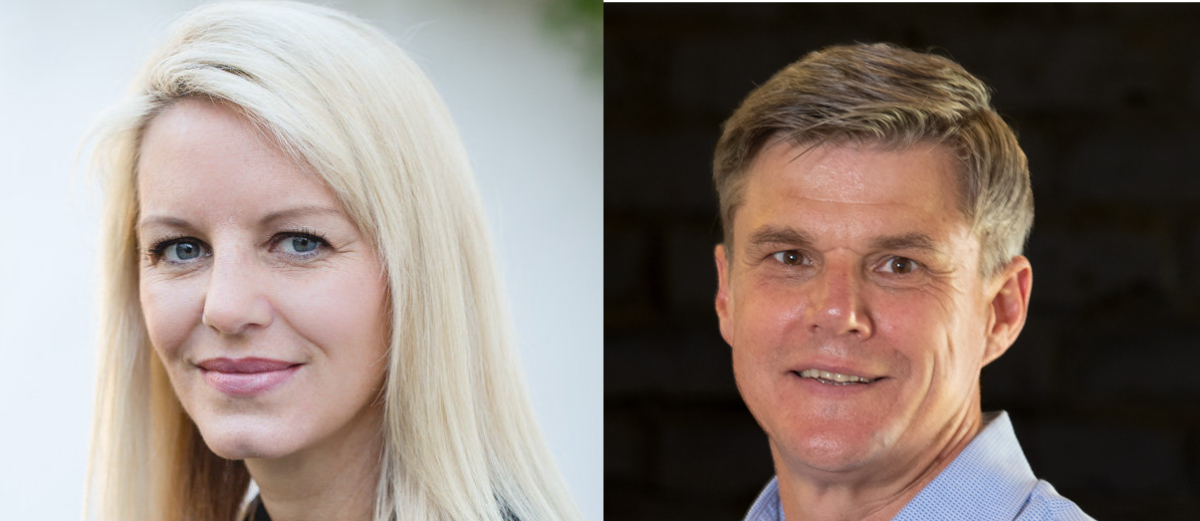 Maryna Calow and Rico Basson