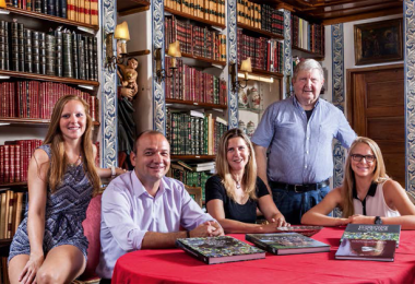 Luisa Lindemann, Kai Schierke, Dorina Lindemann, Hans-Jörg Böhm und Jùlia Lindemann / Credits: Quinta da Plansel 