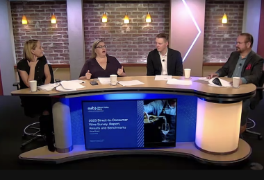 Jessica Kogan, Susan DeMatei, Andrew Walleck and Rob McMillan discussing the highlights of the SVB D2C report on 16 August 2023