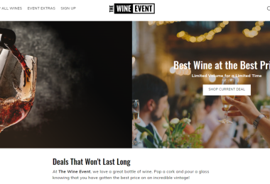 The Wine Event site
