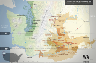Washington AVAS (Photo: Washington State Wine Commission)